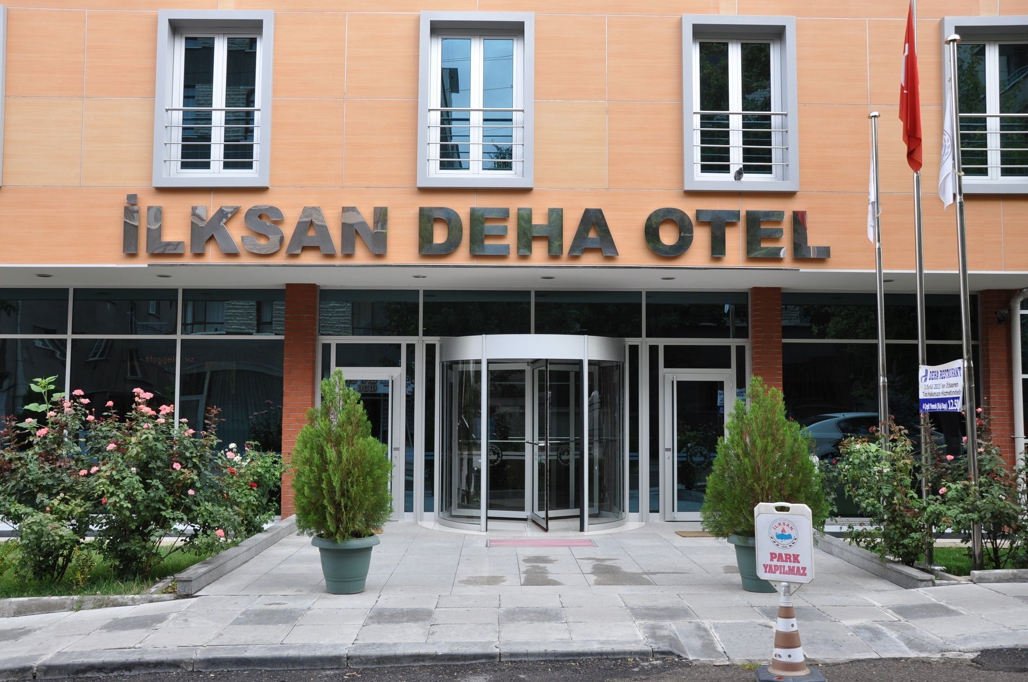 Ilksan Deha Hotel Ankara Buitenkant foto